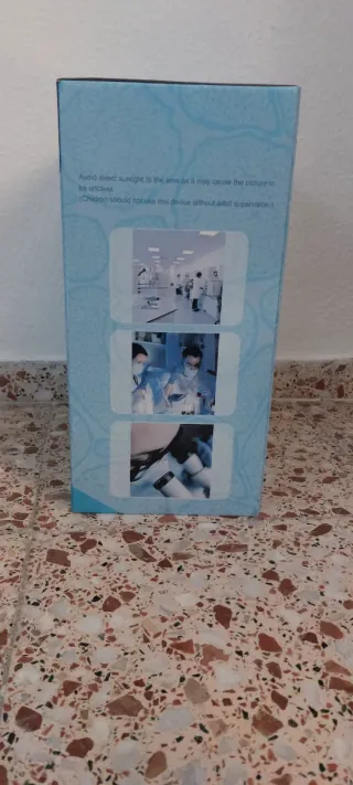 Microscopio en buen estado