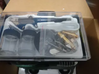 Set Aerografía Parkside PABK 60 A1 Nuevo