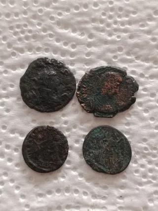 Lote di 4 monete antiche