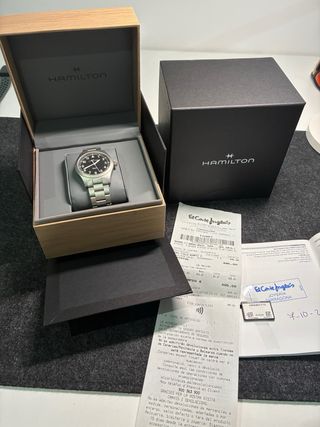 Hamilton Khaki Field Quartz Reloj