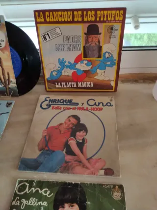 Lote Vinilos Infantiles Animación y Bandas Sonoras