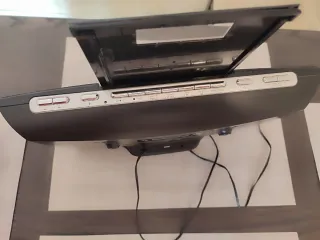 Reproductor CD Radio Bluetooth Inves Negro/Plata