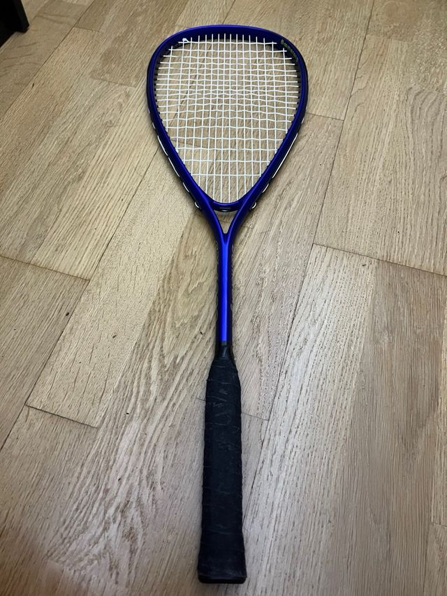 Raqueta de Squash Azul de aluminio