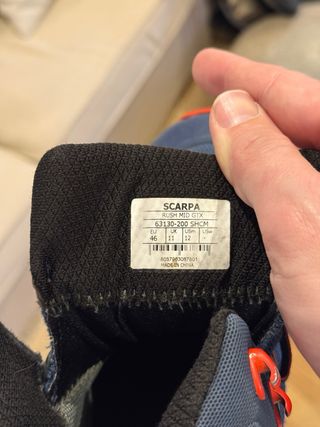 Scarpa Rush Mid GTX Stivali da Trekking Uomo taglia 46