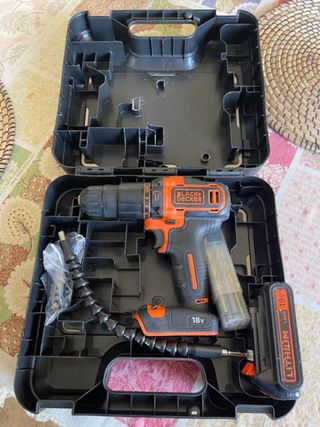 Taladro Percutor Black+Decker 18V 40Nm