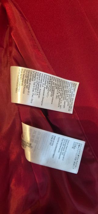 Americana Calvin Klein Roja