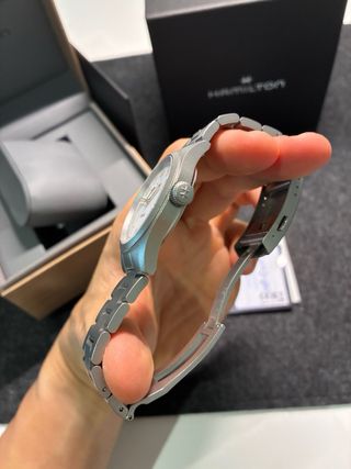 Hamilton Khaki Quartz Plata/Blanco