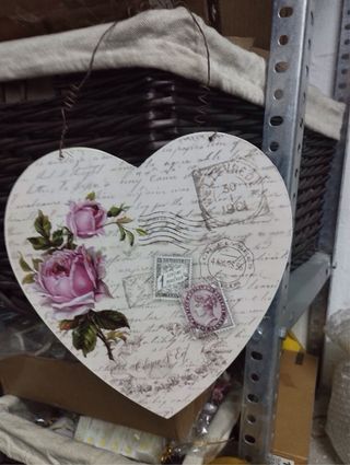 Corazón decorativo vintage