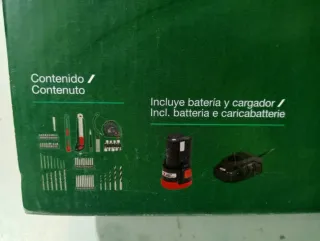 Atornillador + Accesorios + 2 Baterías PARKSIDE