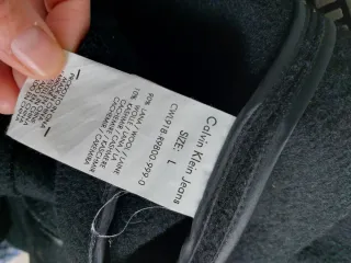 Abrigo Negro Calvin Klein