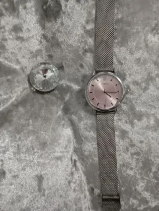 Reloj Tous Rosa y Plateado