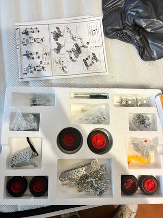 juego mecano metálico Tractor 751 Piezas