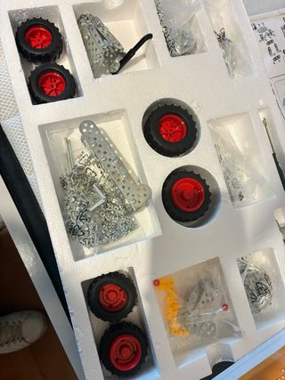 juego mecano metálico Tractor 751 Piezas