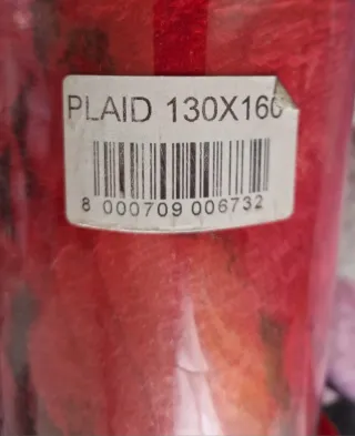 Coperta plaid singolo Mastro Oro