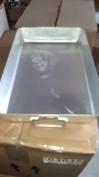 Bandeja de horno metálica