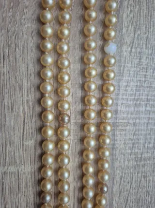 Collar Vintage Perlas Cultivadas Años 20