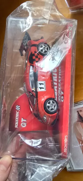 Scalextric GT Coche Rojo 11
