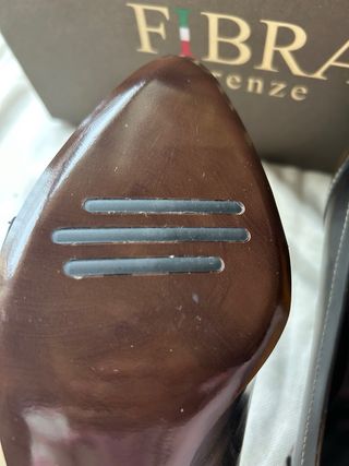 Zapatos Fibra Firenze Tacón Bajo Italianos