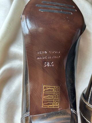 Zapatos Fibra Firenze Tacón Bajo Italianos