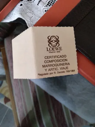 Tarjetero Loewe sin estrenar