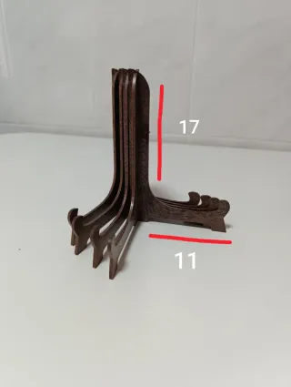 5 Soportes para platos o fotos