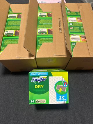 Swiffer Paños Secos Mopa Recambio 34 Unidades