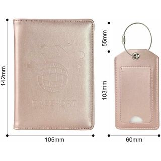 Cartera de Pasaporte RFID Organizador de Viaje