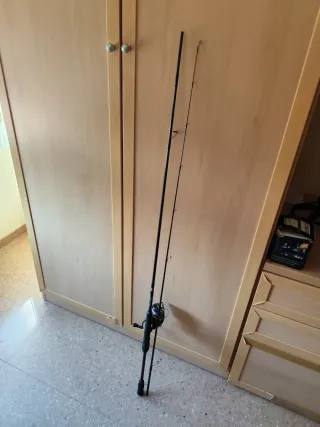 Combo Eging Caña + Carrete Calamar