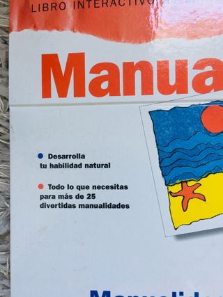 libro manualidades Nuevo