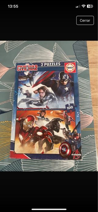 Puzzle Civil War 2 Puzzles Educa 100 Piezas