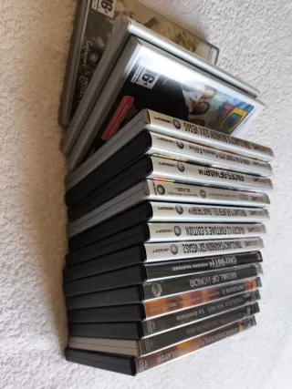 16 VIDEOJUEGOS DVD PC CRIMEN, GUERRA, BELICAS,