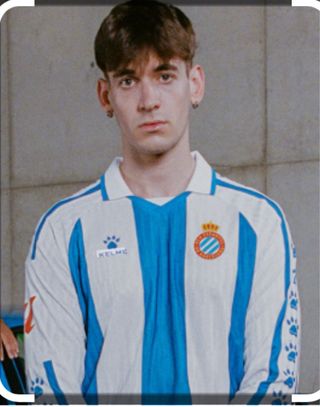 Camiseta RCDE Kelme Manga Larga Talla L SIN PUBLI