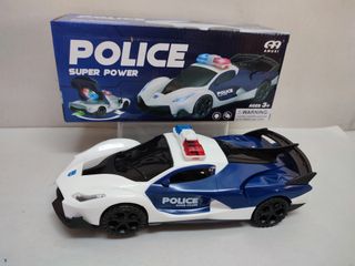 Coche Policía Salva Obstáculos Musical y Luces