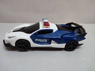 Coche Policía Salva Obstáculos Musical y Luces