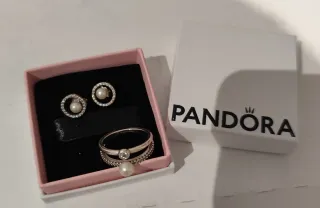 Conjunto Pandora: Pendientes y Anillo
