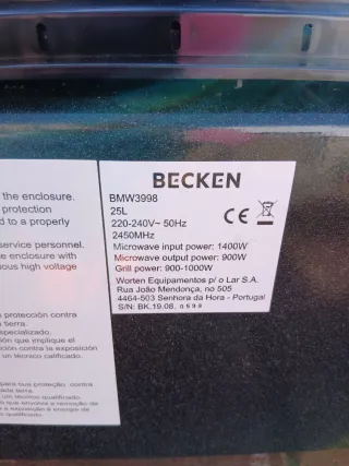 Microondas con grill