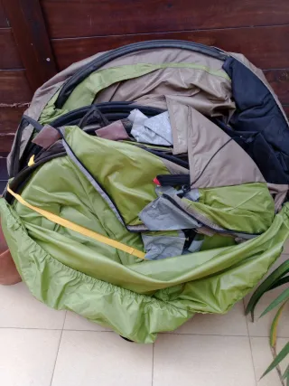 Tienda campaña Quechua Base Seconds 4.2