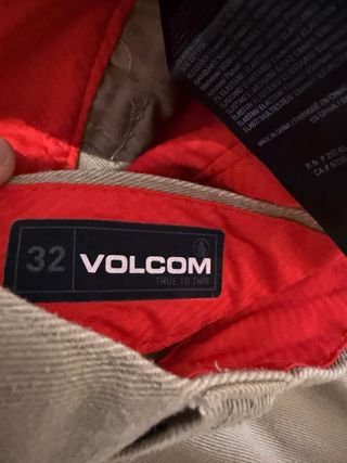 Pantaloncini Volcom Loose Fit Marroni