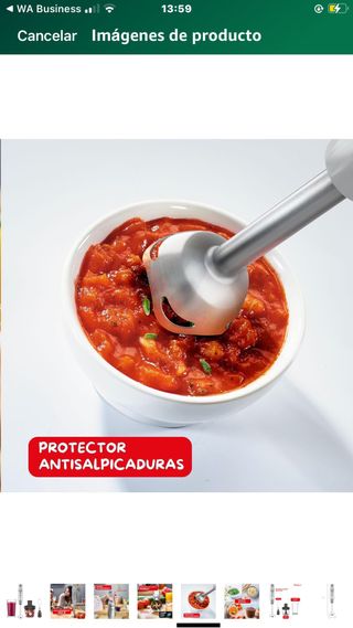 Batidora de Mano Moulinex QuickChef 1000W