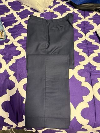 Traje Pedro del Hierro azul