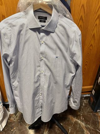 Traje Pedro del Hierro azul