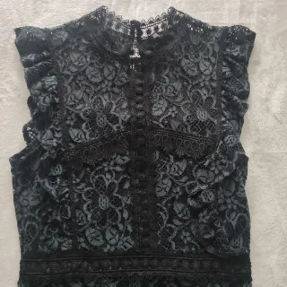 Abito Zara in pizzo Guipur