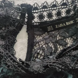 Abito Zara in pizzo Guipur