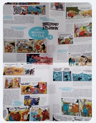 Cartel Mortadelo y Filemón 60x42cm.