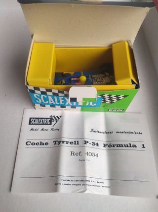 Scalextric Tyrrell P-34 Ref. 4054 Azul.