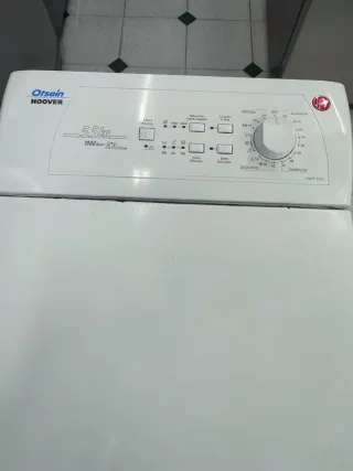 Lavadora Carga Superior hoover 5,5kg A+A garantía