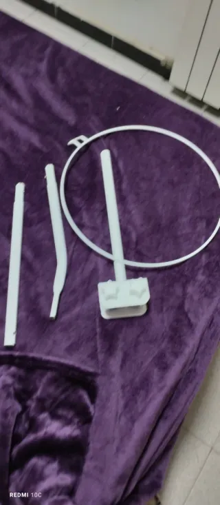 Soporte Dosel Cuna Blanco