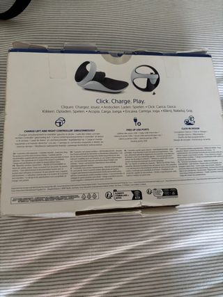 Stazione di ricarica per controller PlayStation VR2 Sense