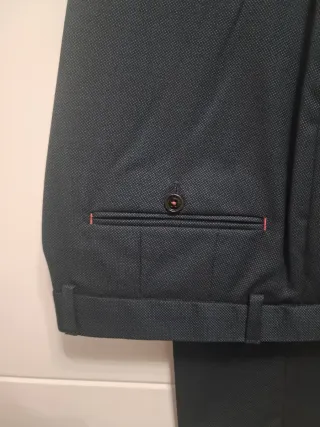 Traje Ganso Azul y Verde