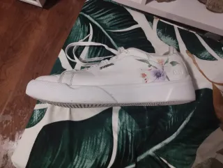 Zapatillas Joma Blancas con Flores